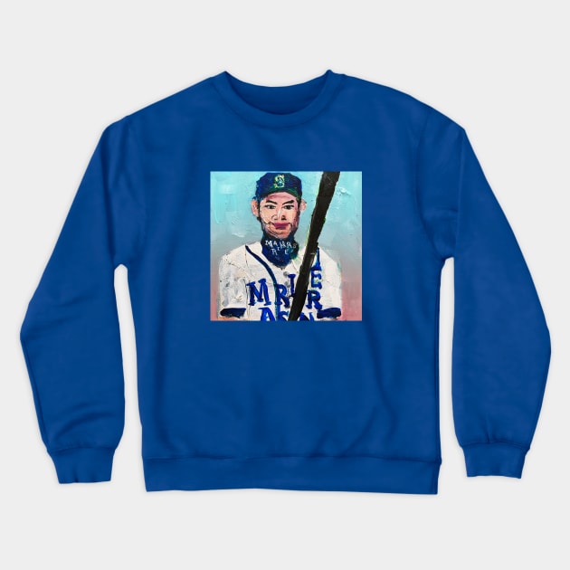 Ichiro Suzuki Crewneck Sweatshirt by ElSantosWorld